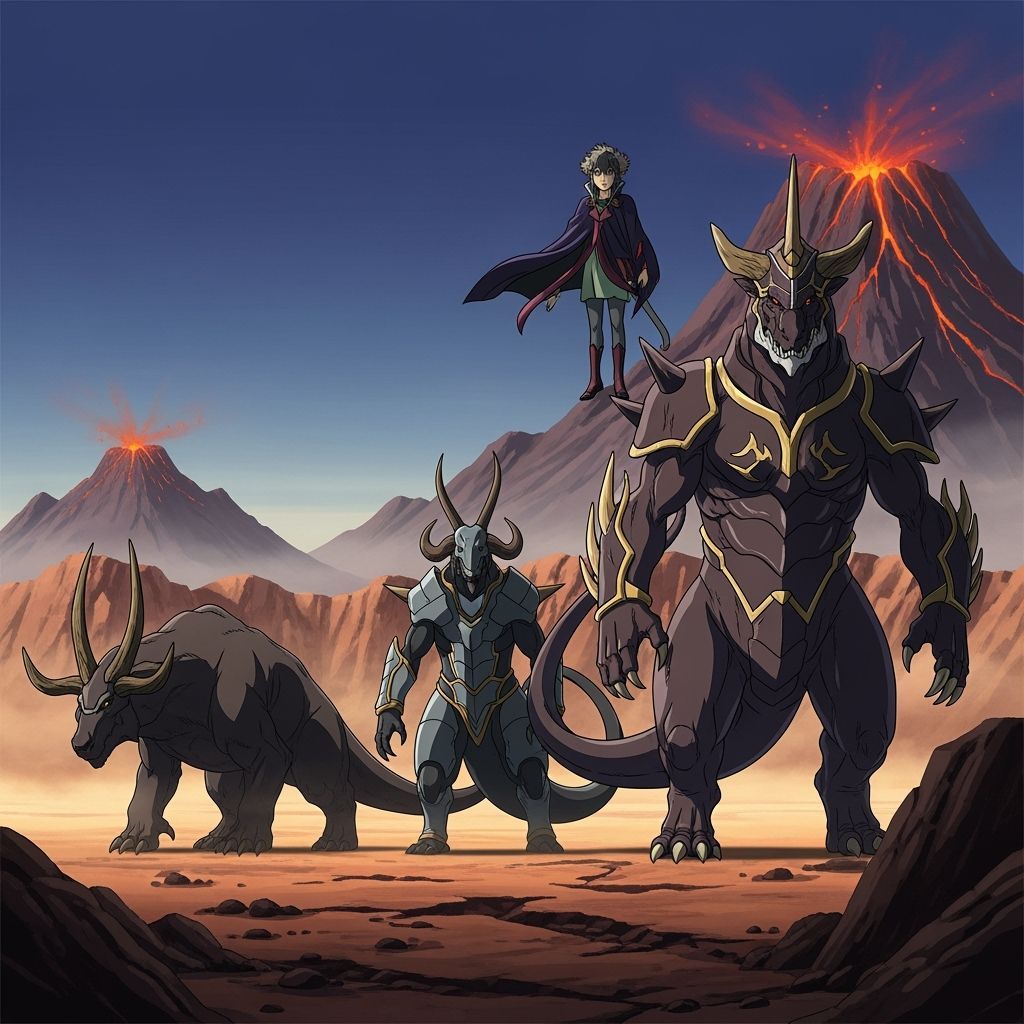 Behemoths of Order and Creation in Desert Landscape