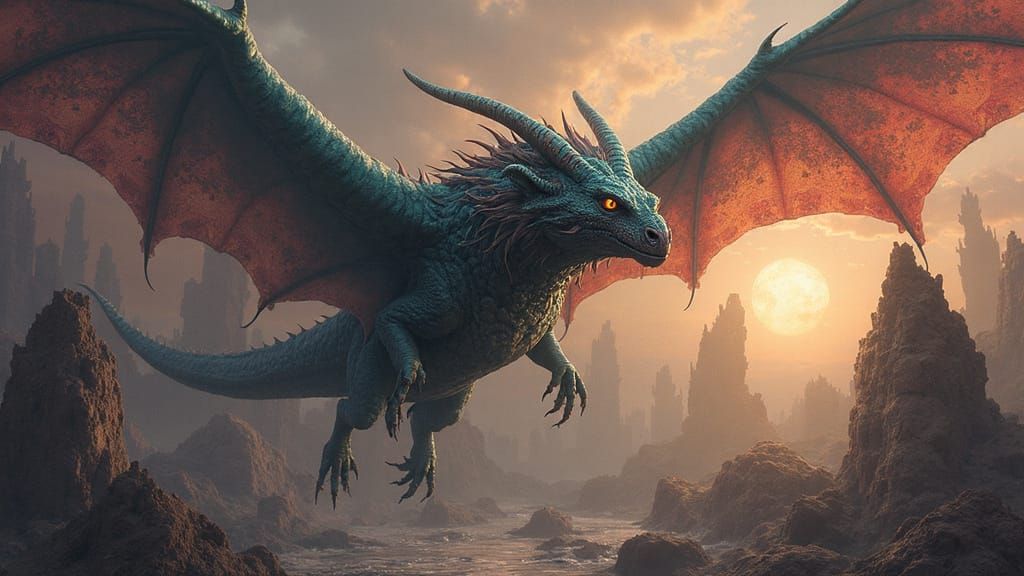 Surreal Landscape Inspired by Bekzinski, Varo and Klee