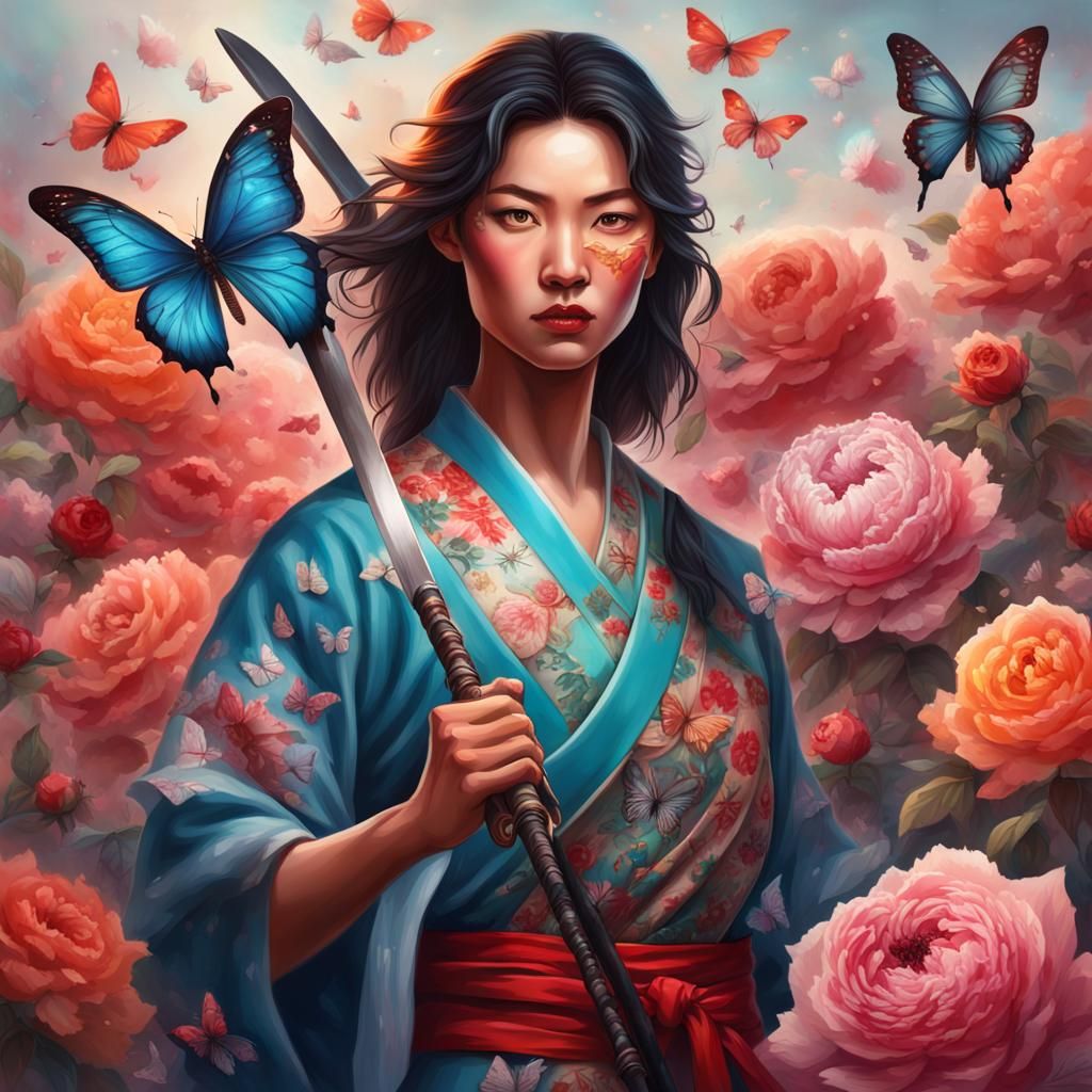 Bewitching Japanese Samuraï Woman 3