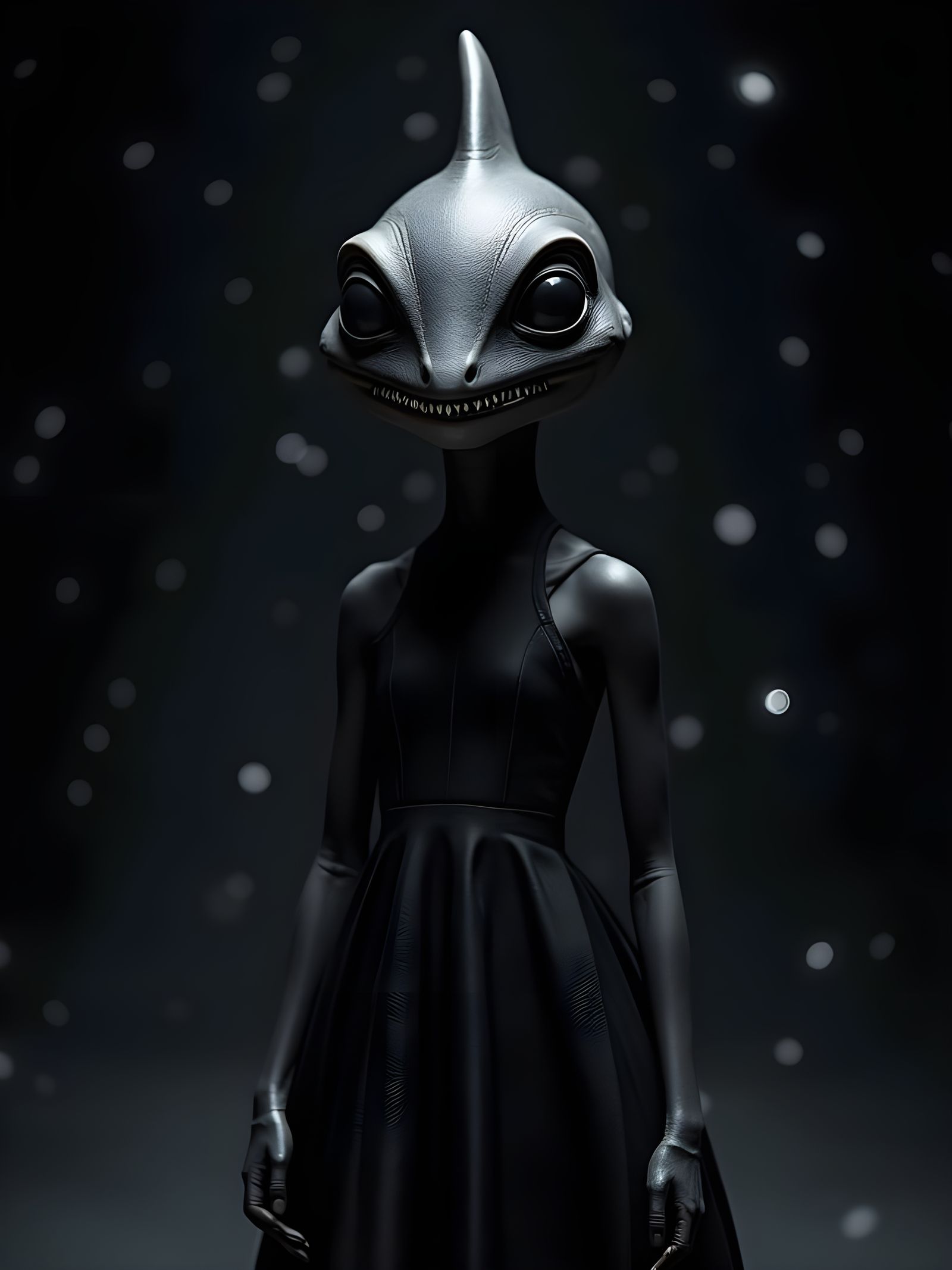 'Aliens of the Rainbow' Fashion Series: Black