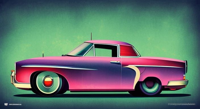 Vintage Car (Water)