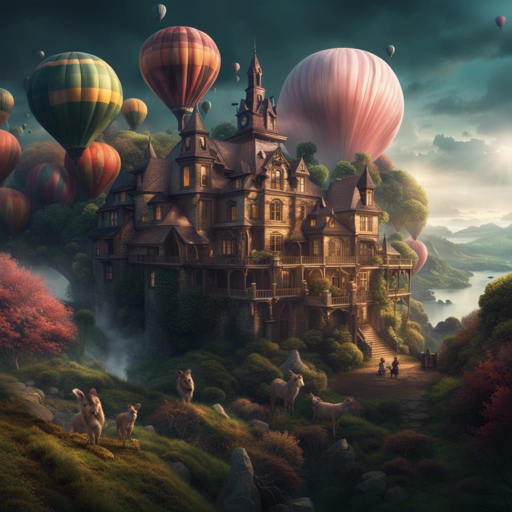 Storybook Comes to Life: Epic Digital Matte Painting