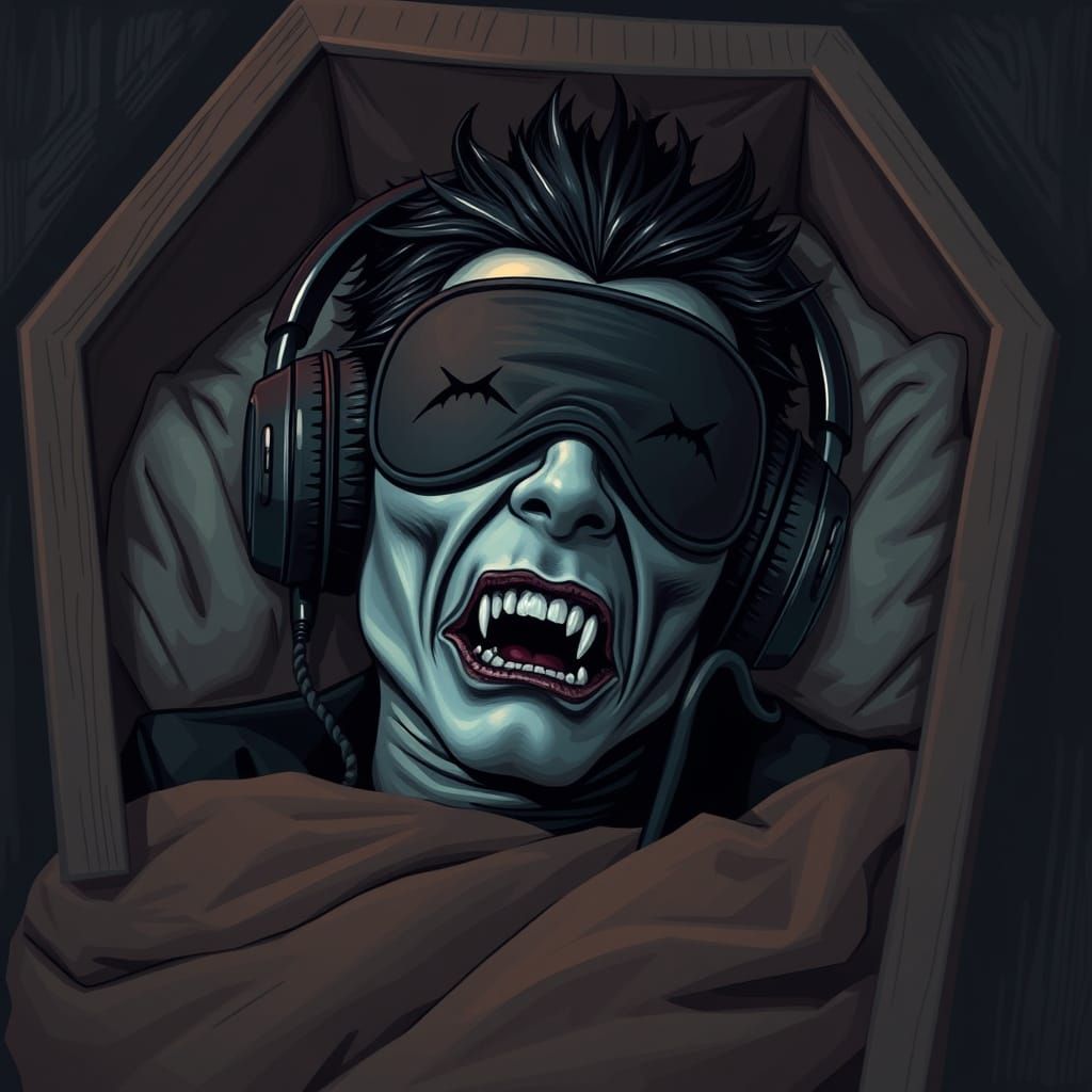 A Vampire’s Beauty Sleep