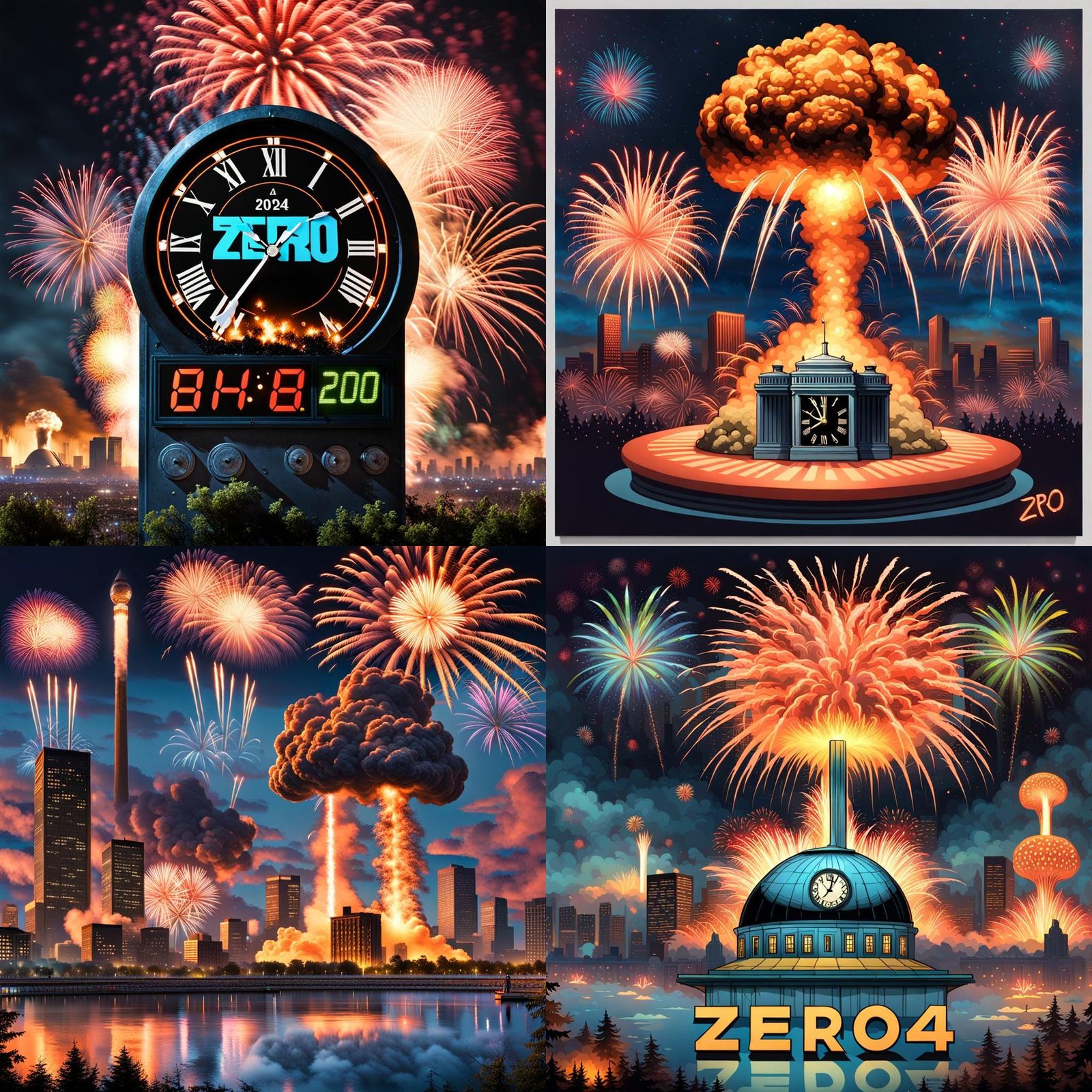 New Year's Eve Party with Nuclear Threat