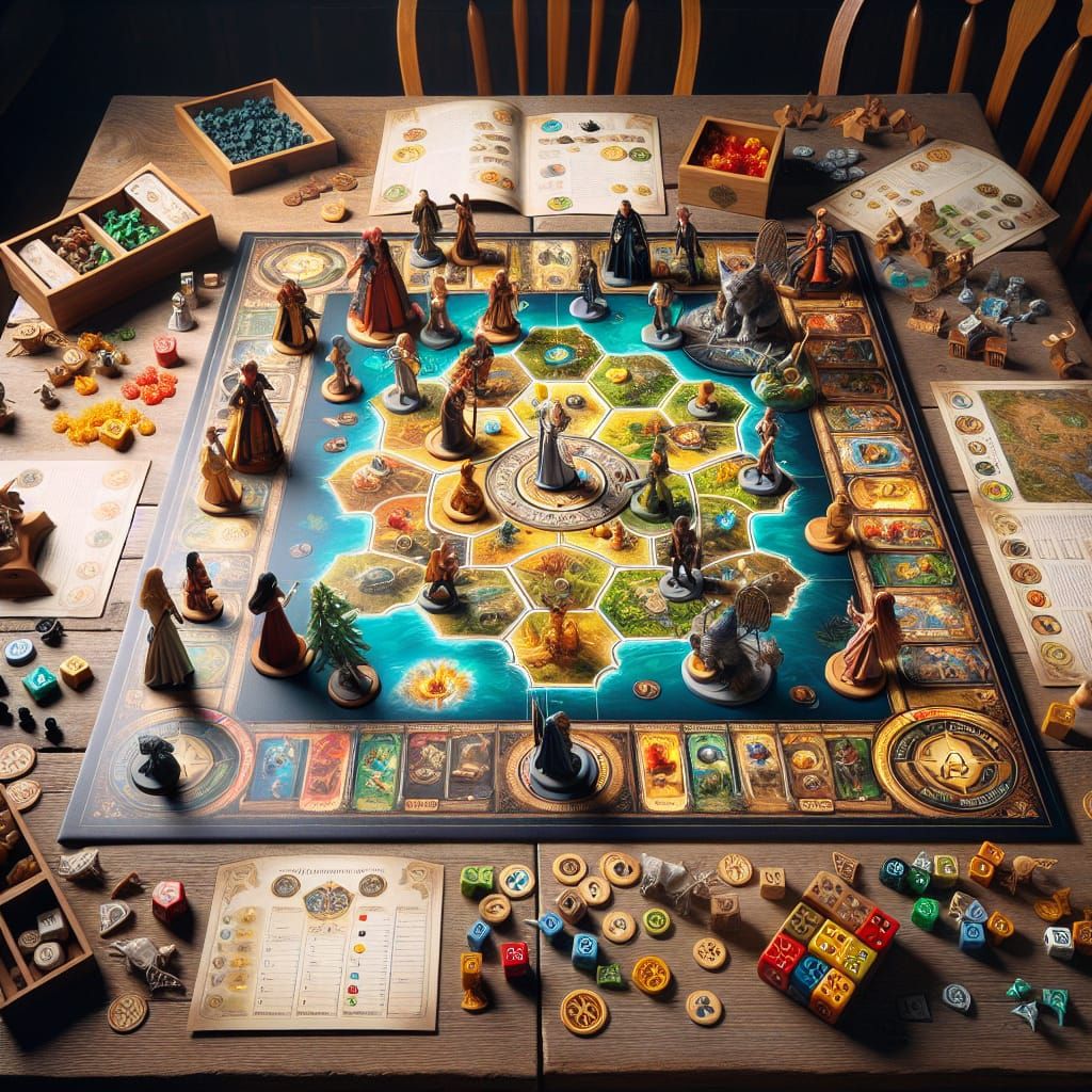 Engaging Board Game Night with Friends and Family