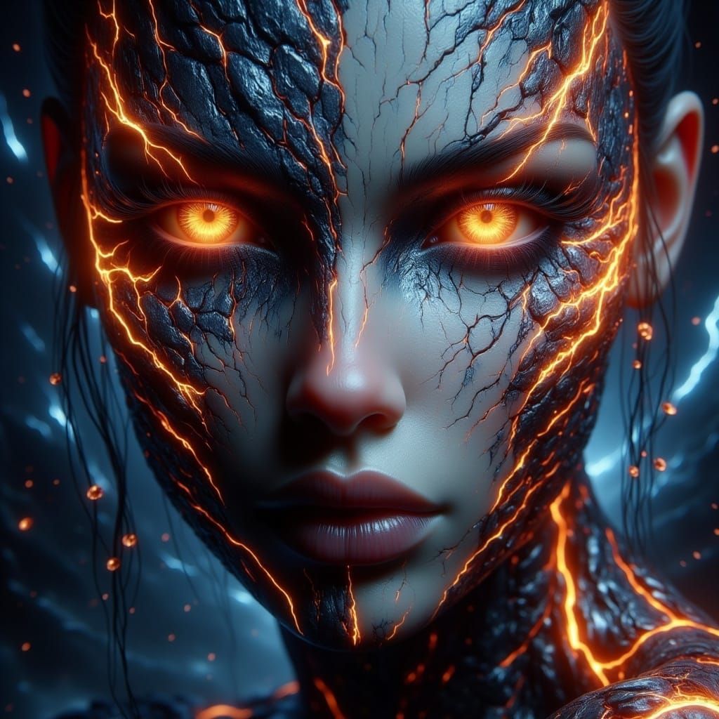 Bifurcated Soul Portrait