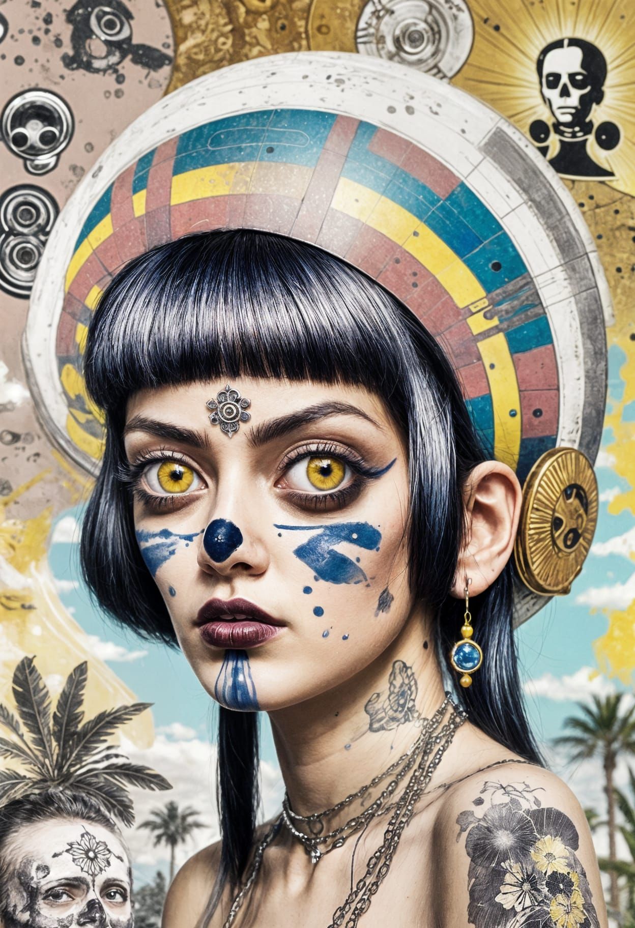 Exploring a Vast Cemetery Landscape with Diverse Inscription...