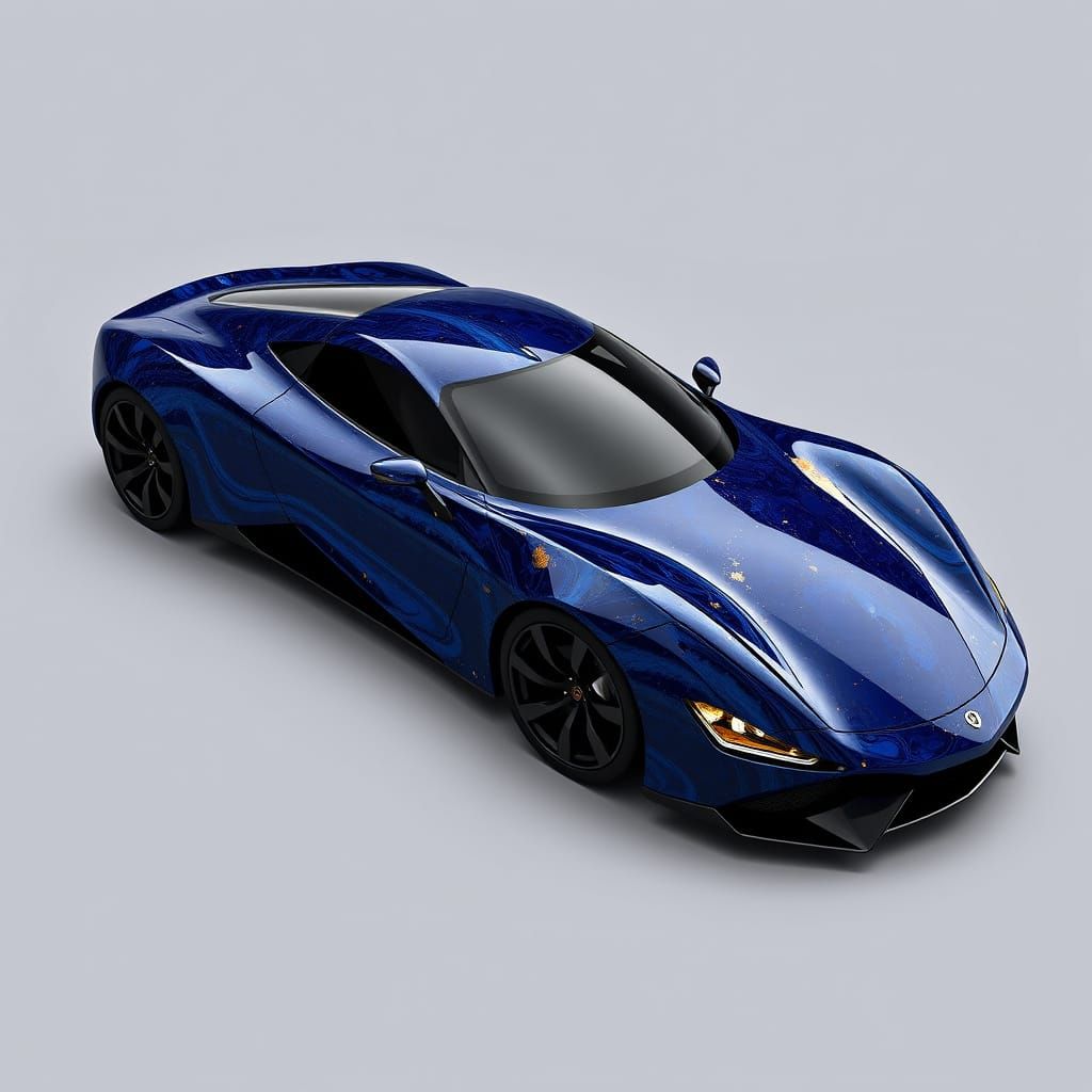 Lapis lazuli car