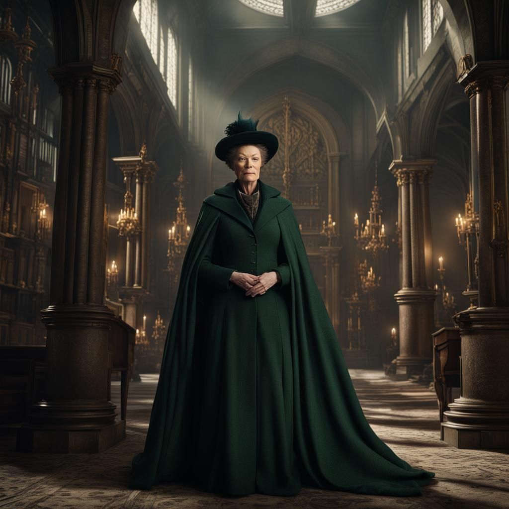 michelle gomez as minerva mcgonagall