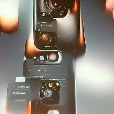 Futuristic Smartphone Concept with Multiple Cameras