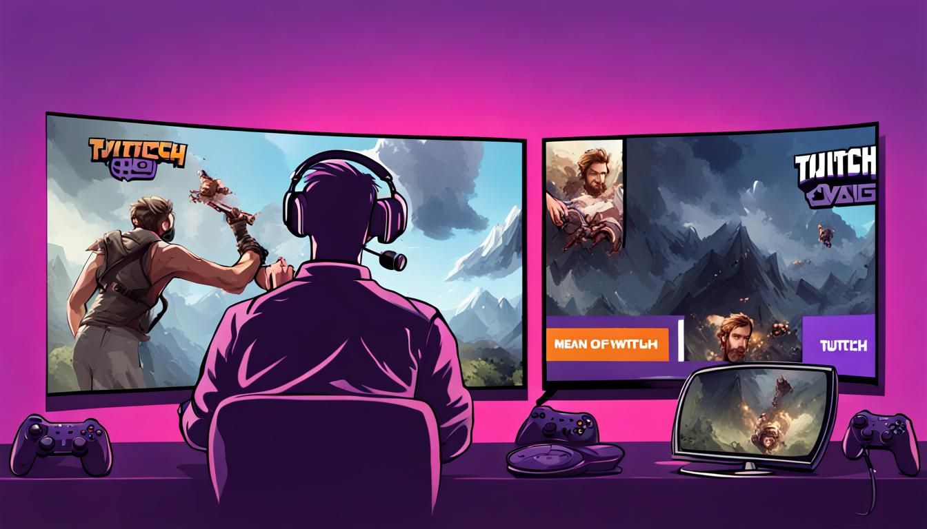 Man Plays Multiple Games on One TV