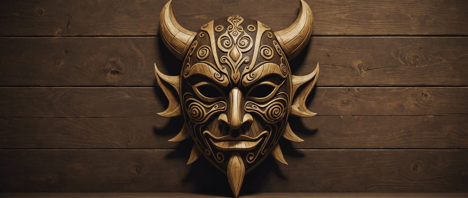 Yakamora: A Cursed Soul's Wooden Mask