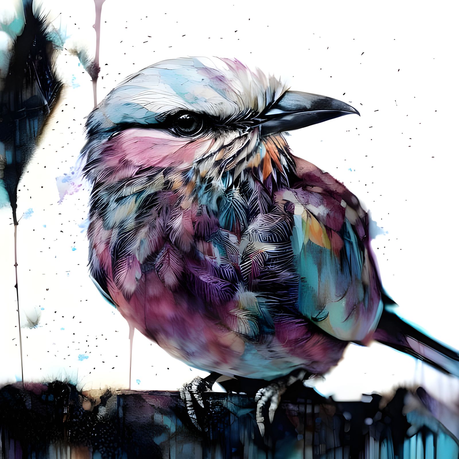 Simple White Background Generated by AI