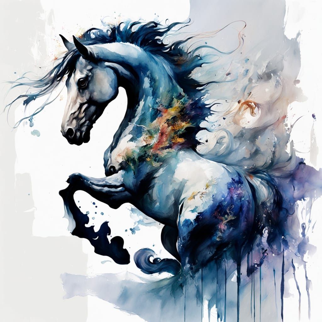 Ethereal Sea Dragon on Ancient Parchment