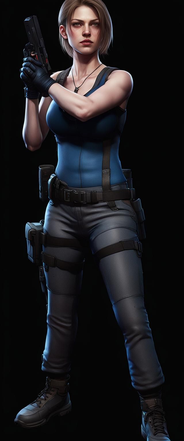 Jill Valentine Portrait in Unreal Engine 5