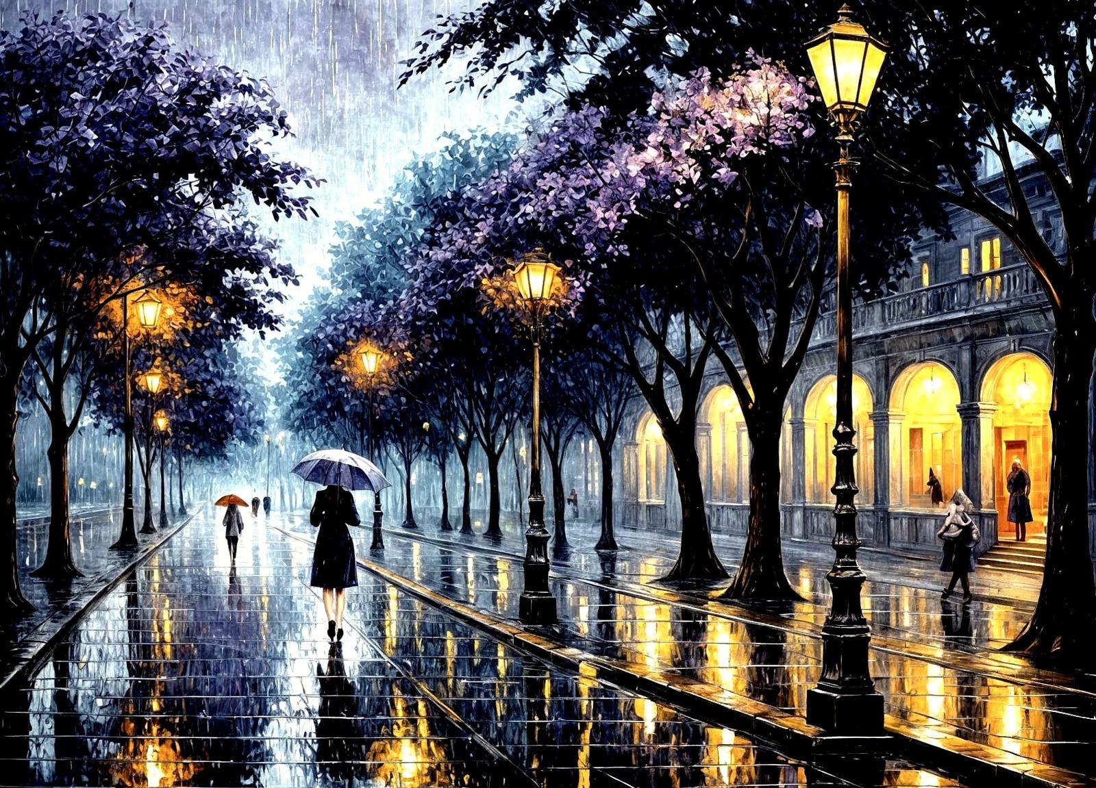 Musings Draped in Rainlight