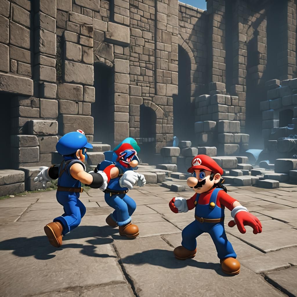 Mario vs. Sub Zero very bood