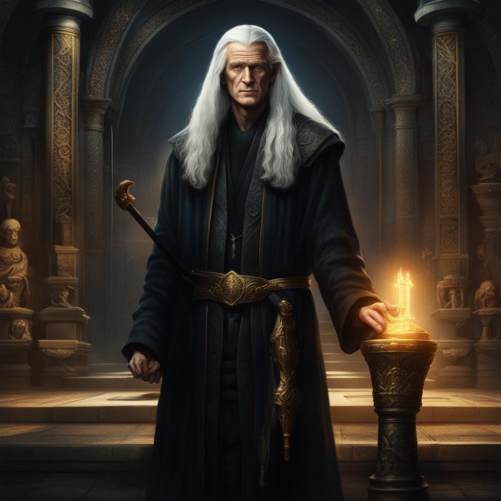 Raistlin Majere as a Realistic Photo