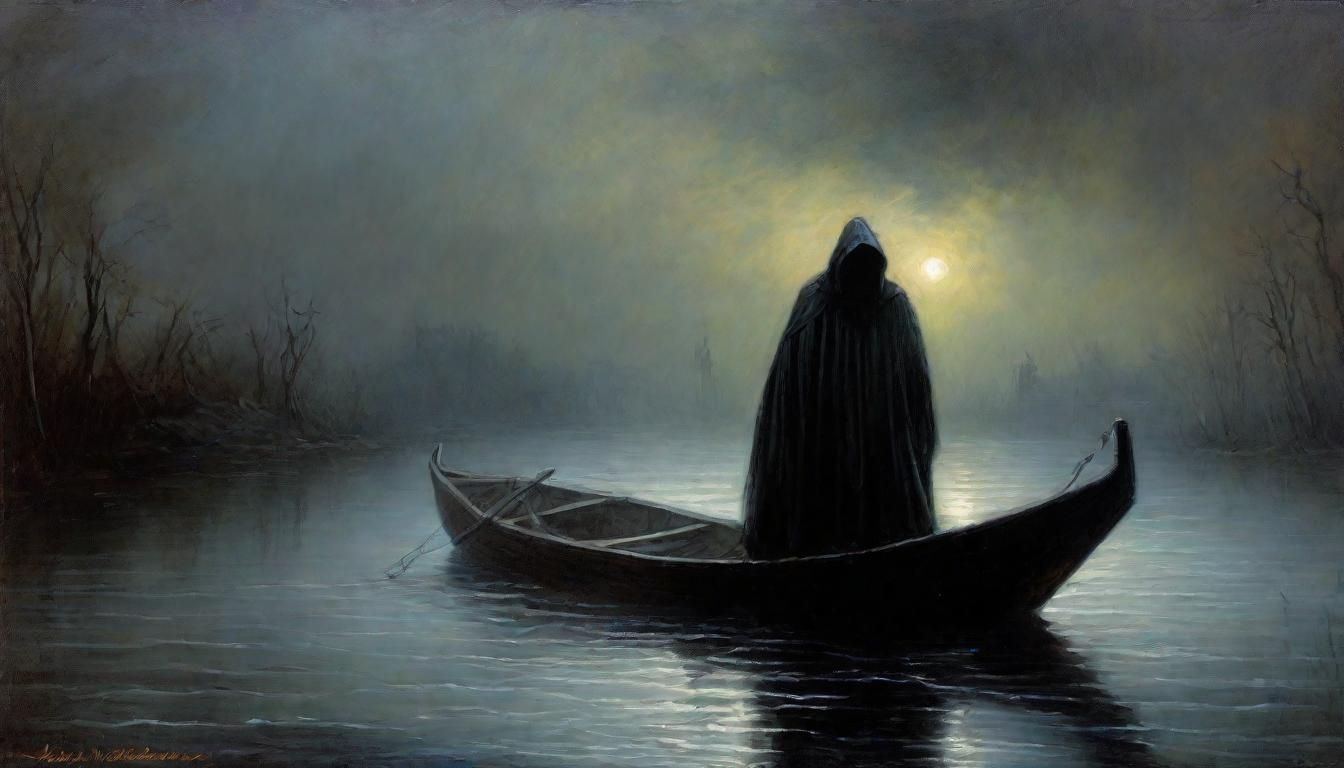 Charon the ferryman of hell
