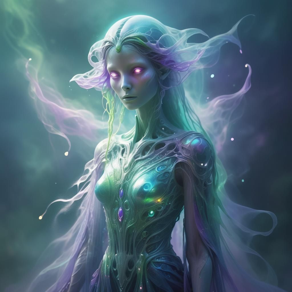 Ethereal Ghost Spirits in Fantasy Concept Art