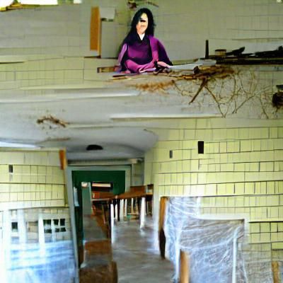 Abandoned School: A Haunting Architectural Relic