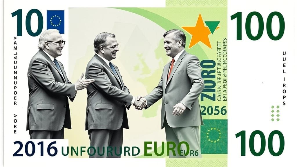 Politicians on Euro Note: Humorous Banknote Art