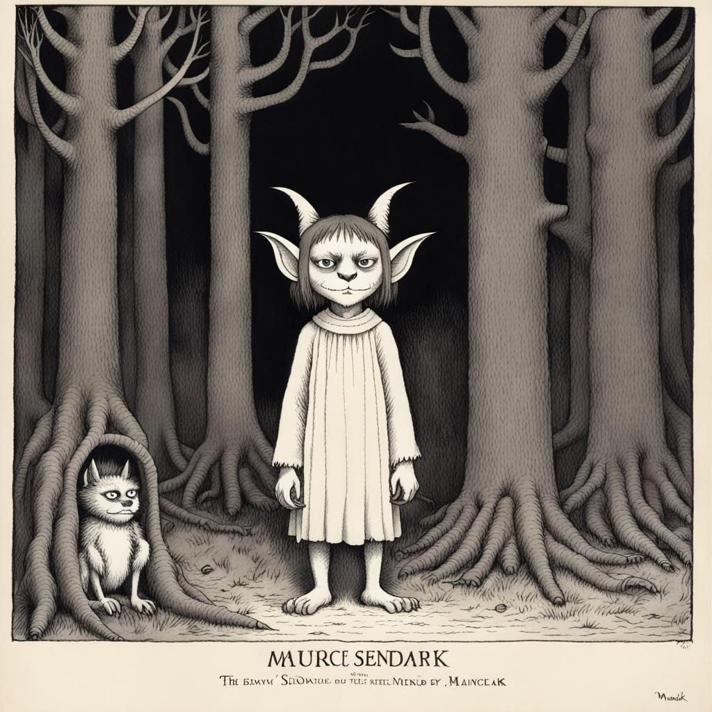 Grimdark Scene Inspired by Sendak