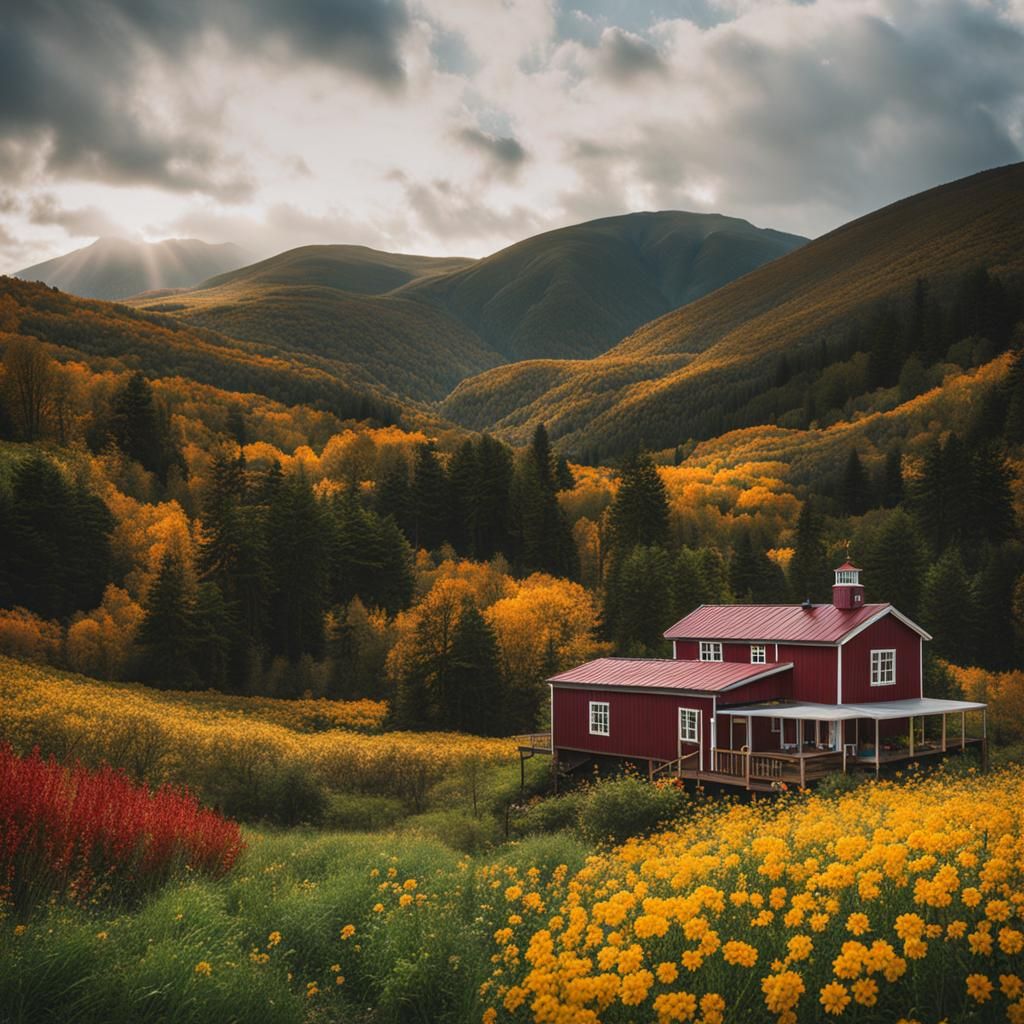 Abstract Scenes Within Scenes