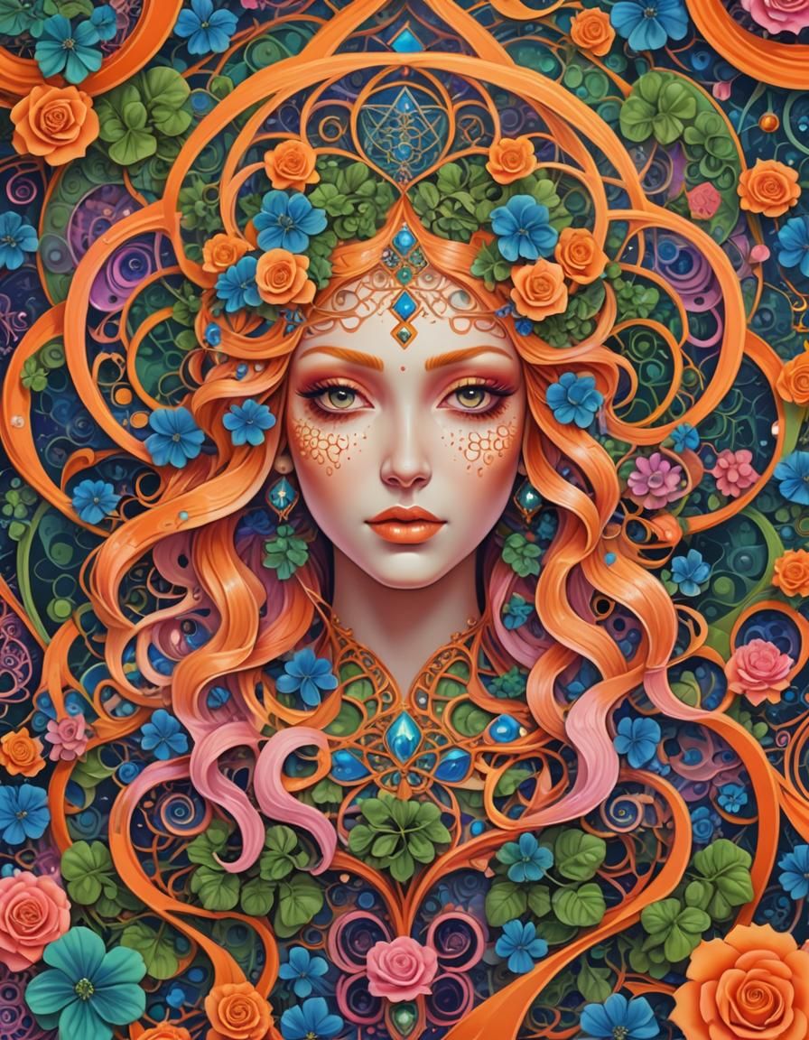 Psychedelic Goddess 2