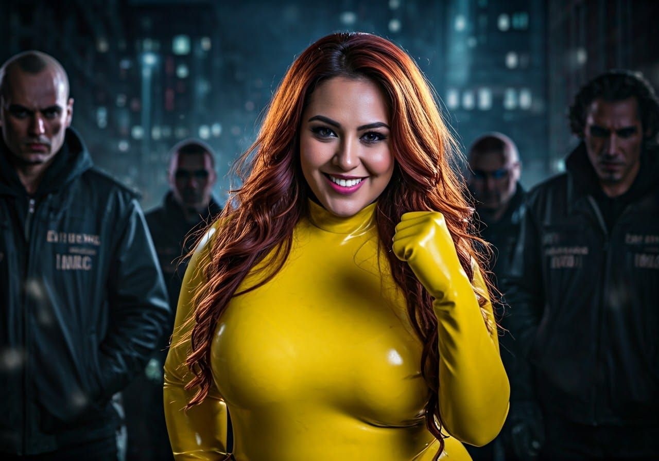 Glamorous Latina Superheroine Takes Down Evil Forces in Sini...