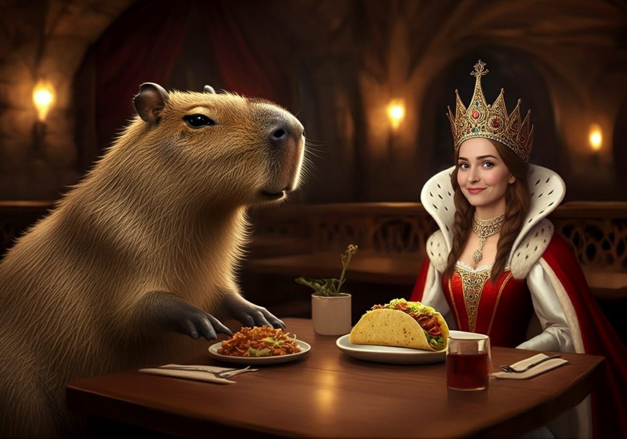 The Queen and the Capybara