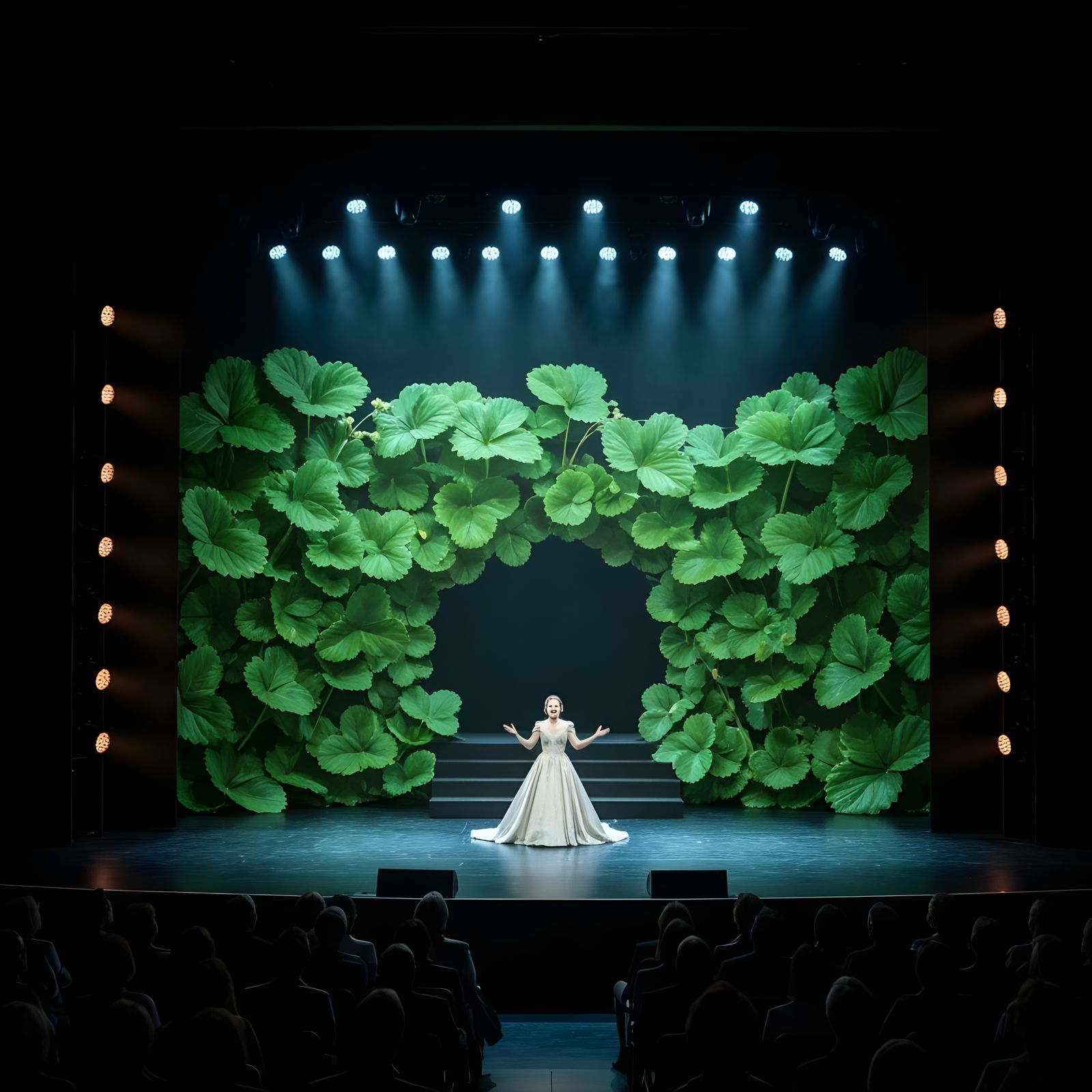 Strawberries Perform Opera: An AI Interpretation