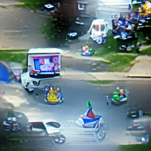 Nostalgic Gaming Scene on CRT TV