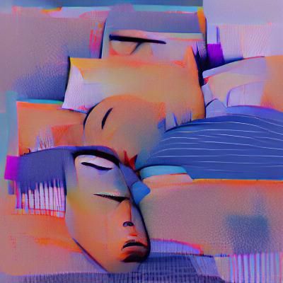 Dreamy Sleep Scene in Soft Focus