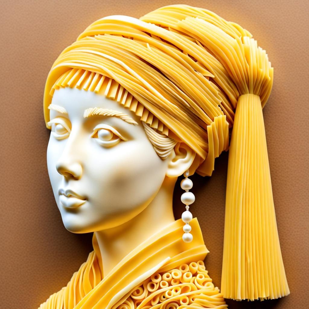 "Girl with the Pearl Earring" Pasta