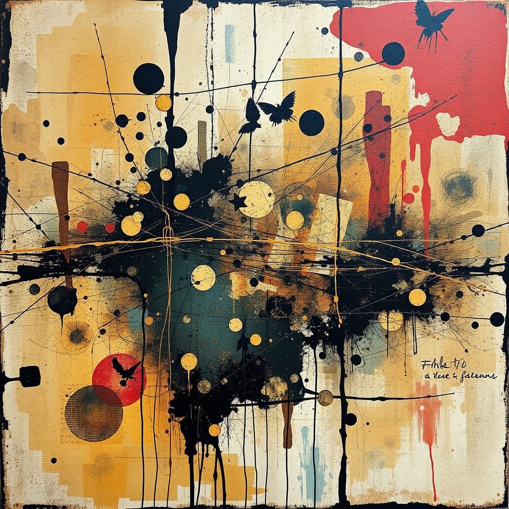 Grunge Kinesthetic Gestalt Scene