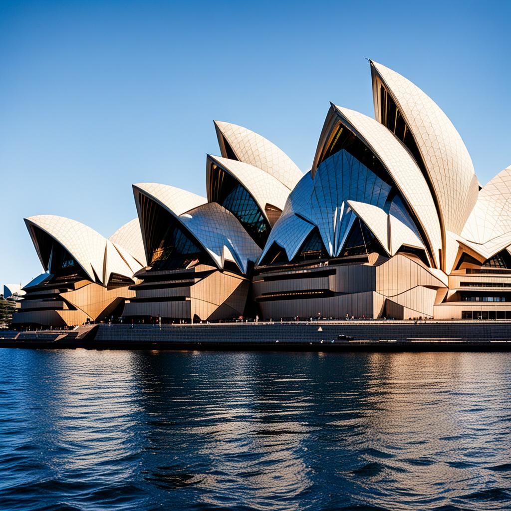Sydney Opera House Made of String