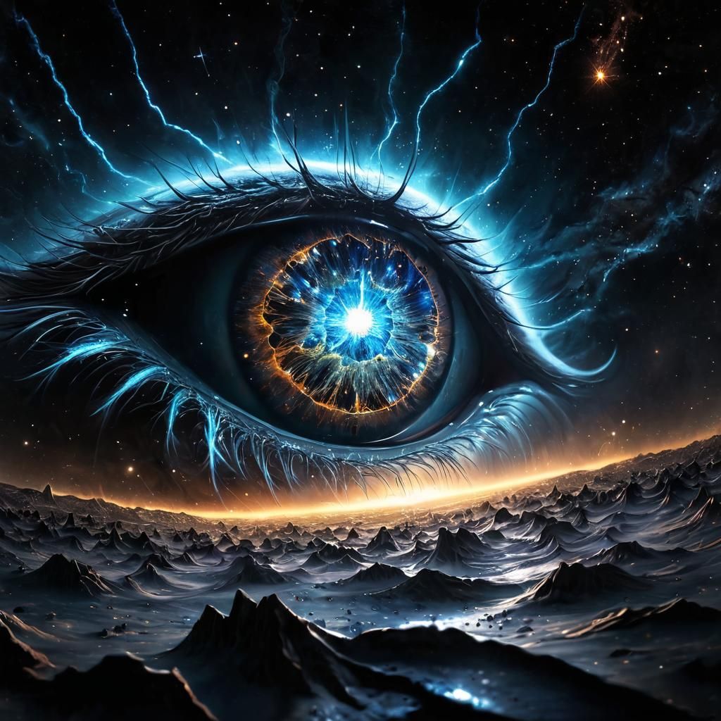 The eye of the universe