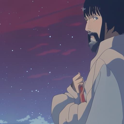 Rasputin in Studio Ghibli Anime Style