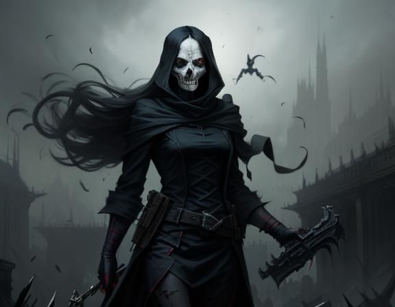 Sinister Depiction of Death