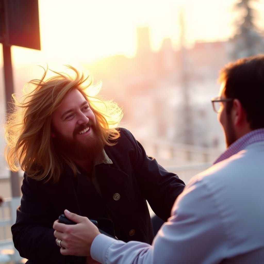 Steampunk Lovers in an Abandoned Factory