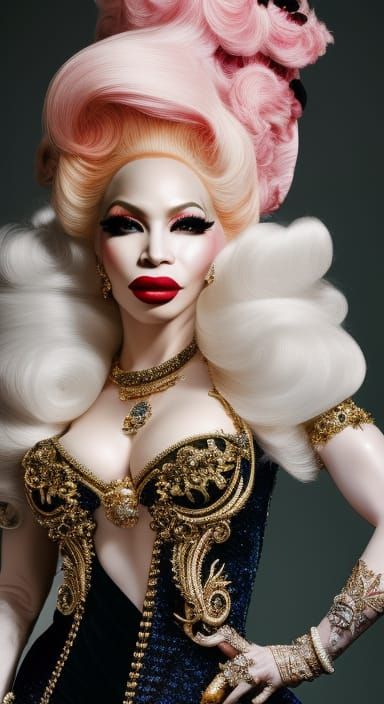 portrait of Amanda Lepore