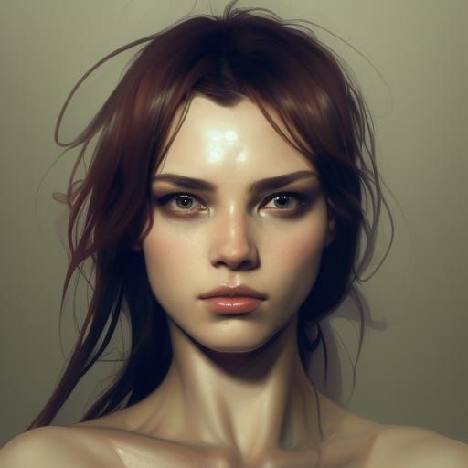 Intricate Latex Portrait in Hyperdetailed Style