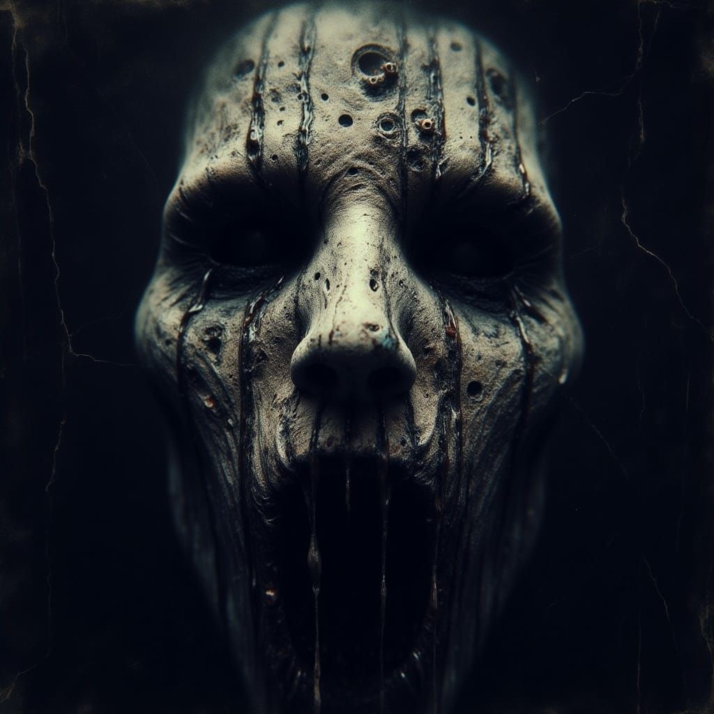 Ethereal Horror Scene in Dark Fantasy Style