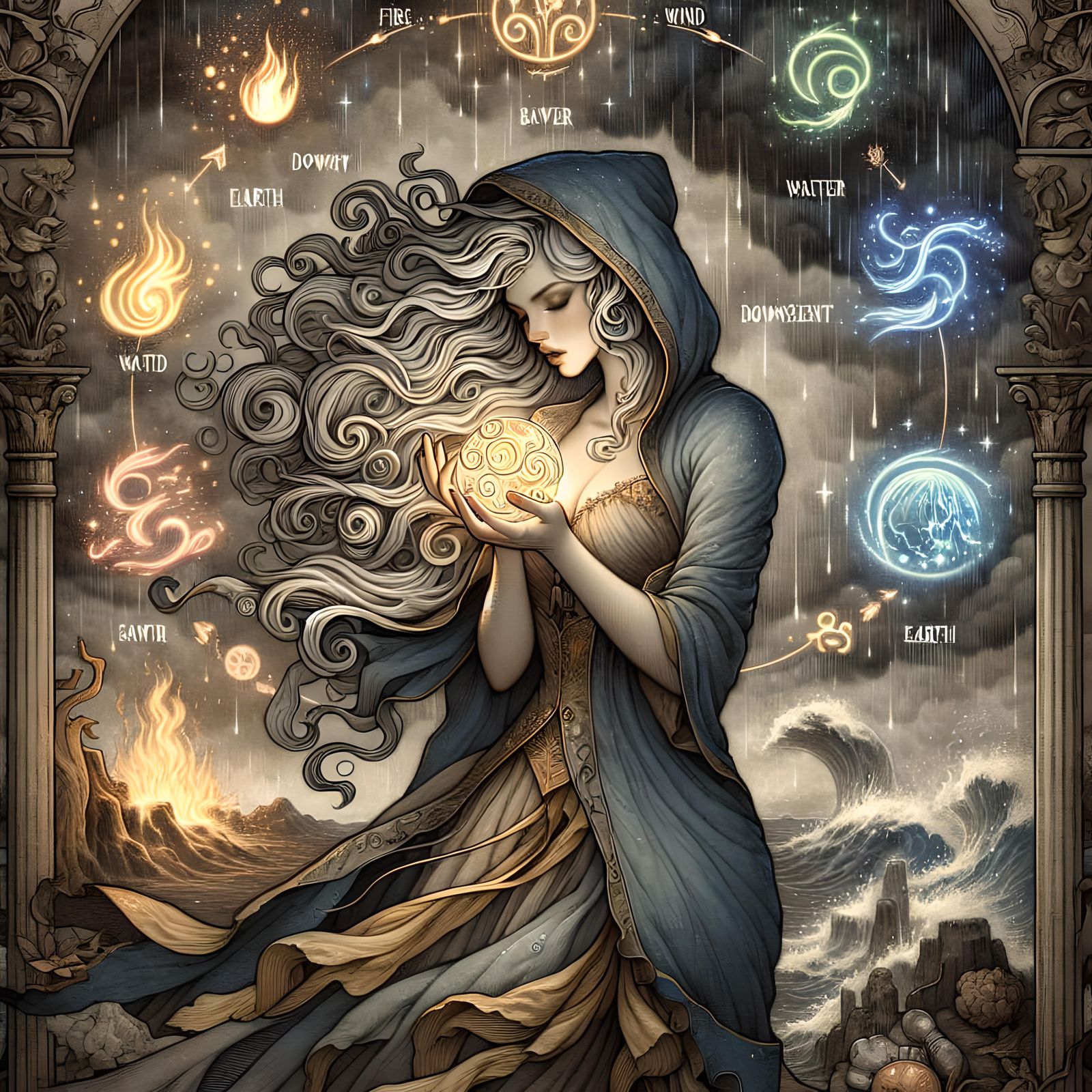 Elemental high priestess