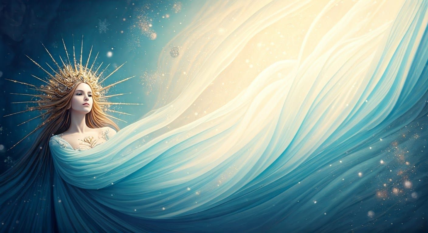 Ethereal Queen in Celestial Wonderland