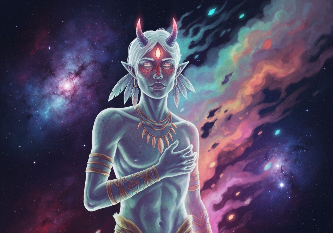 Astral Shaman in Fantasycore Style