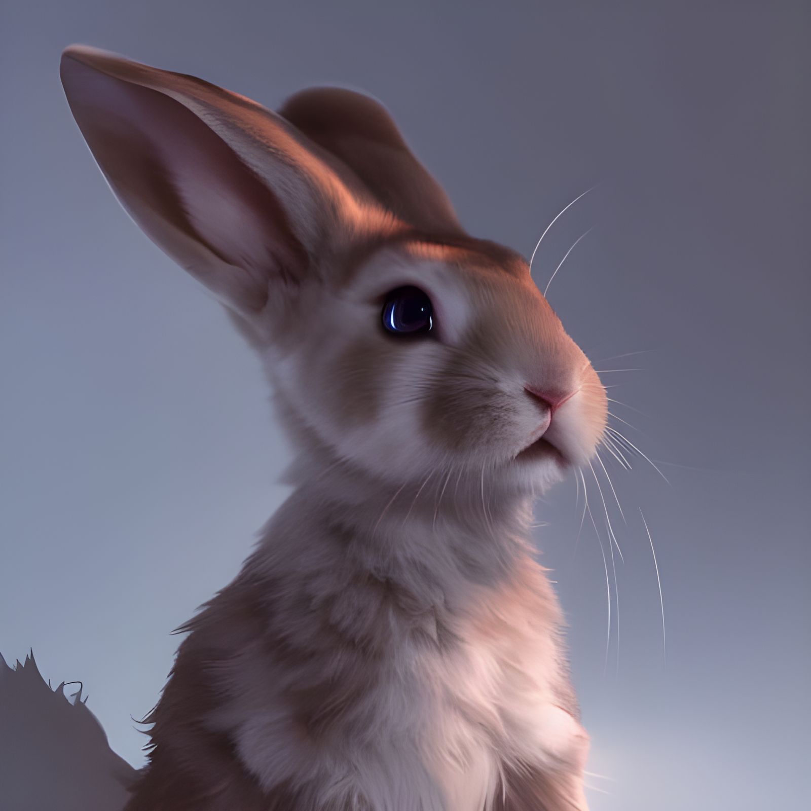 Shape-Shifting into Furry Animals, Digital Art