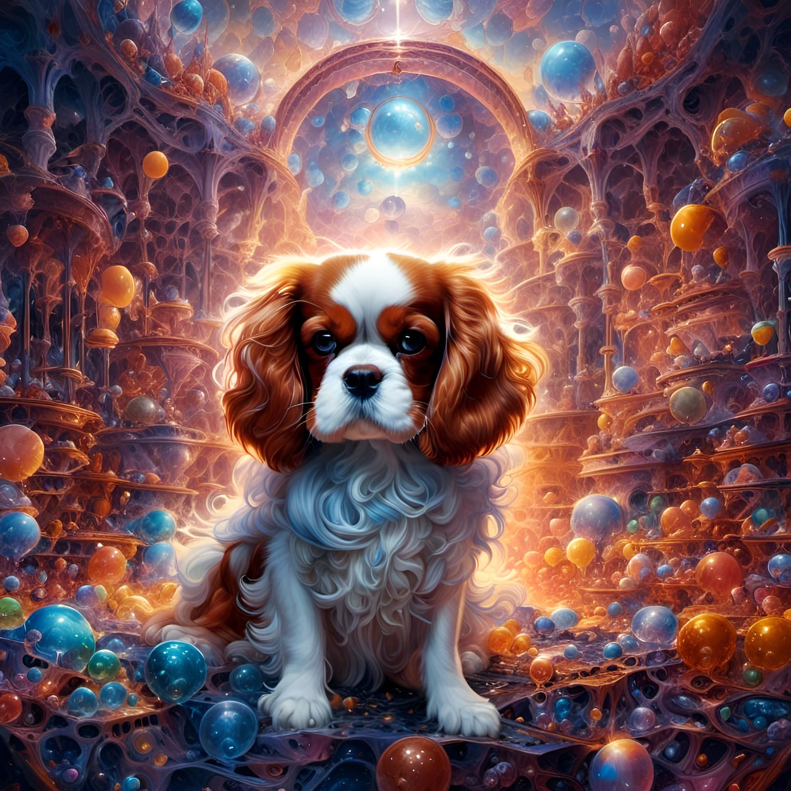 To my Lady Diva - King Charles Cavalier