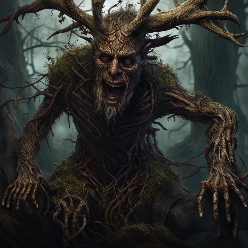 The Spriggan is from Cornish Folklore, descendants of giants that can be found guarding old ruins and treasures, and are...